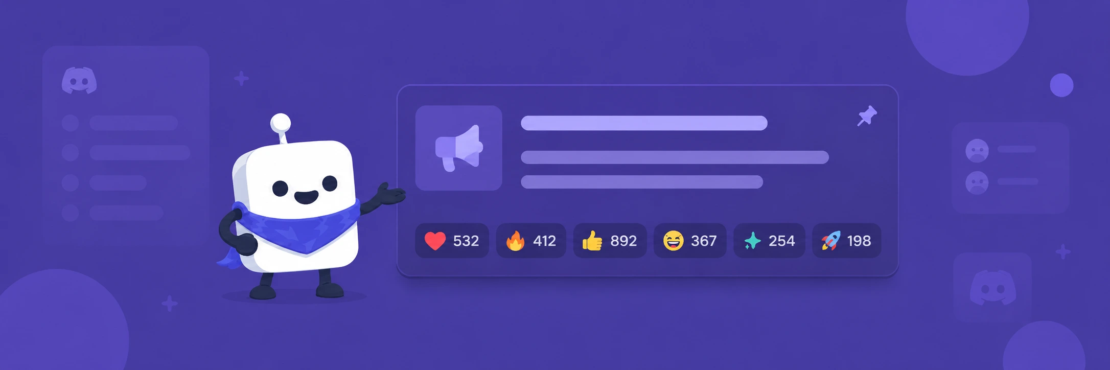 Boost Announcement Impact: Important updates, giveaways, and launches get buried without engagement. Reactions make your post...
