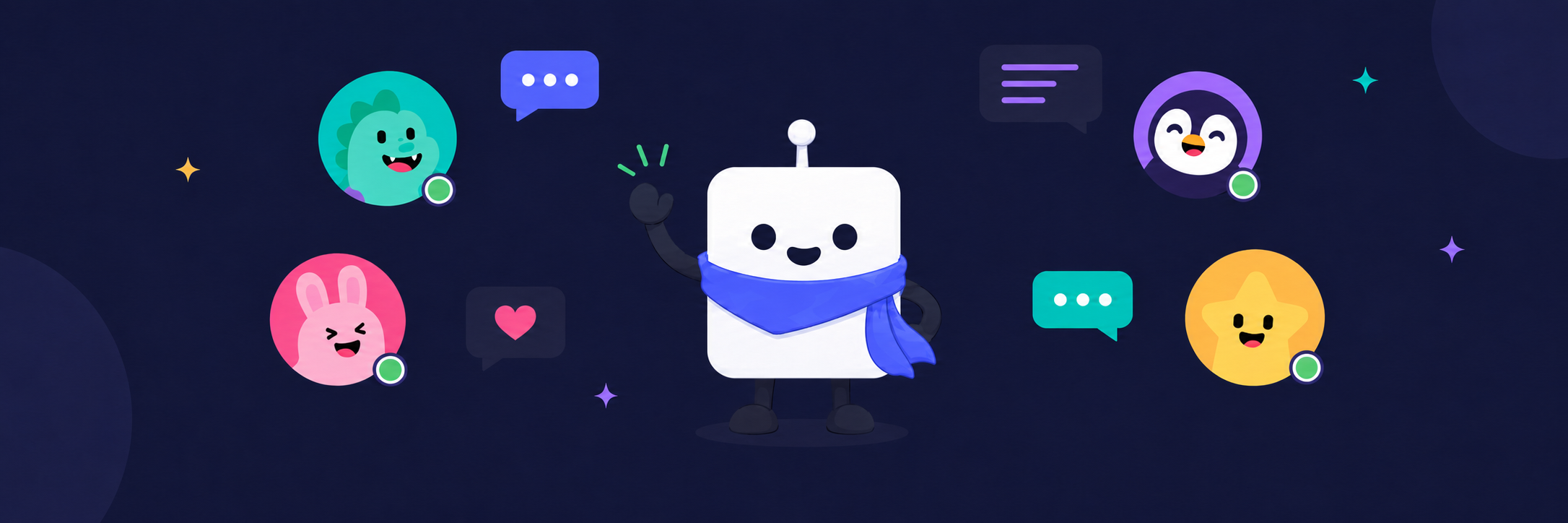 Kickstart Conversations: An empty chat kills momentum. Online members help your server look busy so organic visitors feel com...